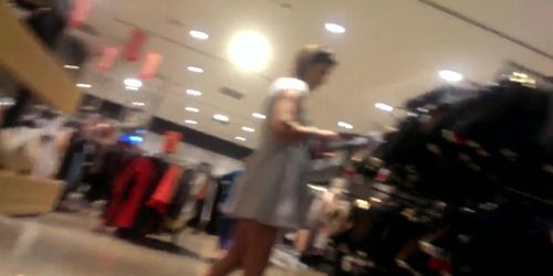 turkish milf upskirt at shopping 720p