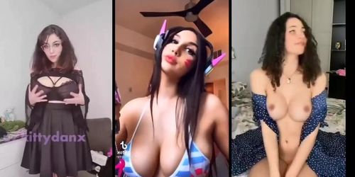 Slutty Tiktok Thots Getting Nude PMV