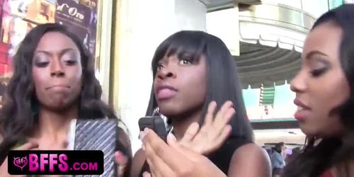 Horny Ebony Babes Need A Rough Cock To Satisfy Them (Patricia Roxxx, Sasha Fierce)