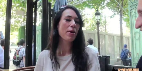 Adeline has an encounter that ends in a wild gang bang (Adeline Lafouine, Adeline White)