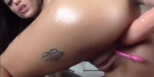 tattooed older czech cam-slut