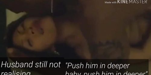 Asian Wife Cucks Hubby with His BBC Friend