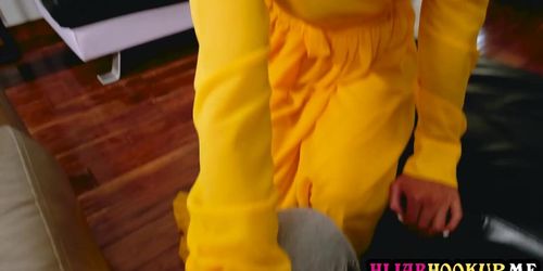 Perfect ass Arab stepmom MILF Cali Lee enjoyed her stepsons huge dick (Alex Jett)