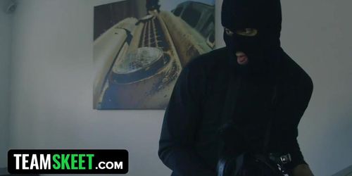 Teamskeet - Masked Intruder Attacks And Dominates Sexy Latina And Fucks Her Wet Pussy Hardcore (Sophia Leone)