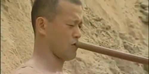 Japanese Asian Slut Hanging On Some Ropes Fucked By The Soldiers (Ava Devine)