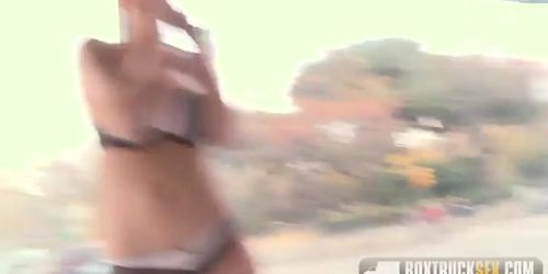 Mirror Truck Photo Shoot sex