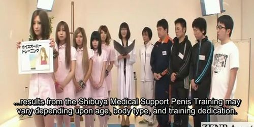 Subtitled CFNM Japanese nurses bizarre examination - Tnaflix.com