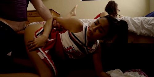 StepSiblingsCaught 17 12 07 Lily Adams And Maya Bijou Cheer Squad XXX 1080p (Nubiles)