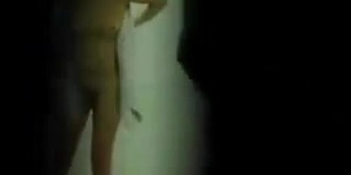 Spy shower cam gets several babes taking hot showers