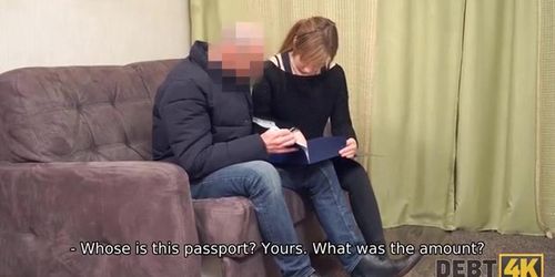 Tiny Eva Abel gets fucked by the bailiff