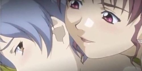Three hentai girls lesbian sex