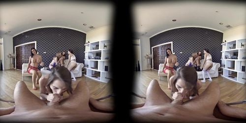 Five Girls Blowjob (CeCe Capella, Jasmine Jae, Jasmine Sinclair, Stassi Sinclair, Ziggy Star, Zoe Parker)