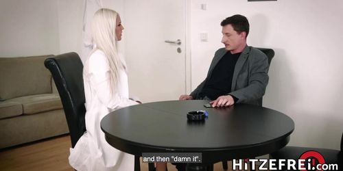 HITZEFREI Real life German sex doll is ready to please (Blanche Bradburry, Lina Paige)