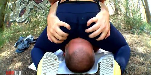 Hot spanish MILF Betty FOXXX working out in tight yoga pants and fucking and squirting