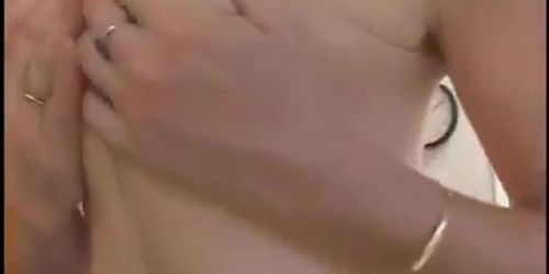 Hungry Trinity Post opens her pussy and ass for two big black dicks (Barbamiska)
