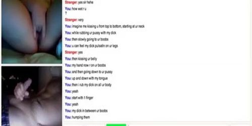 Omegle Series #19 - Smokes after Cybersex (Say My Name two) TNAFlix Porn Videos
