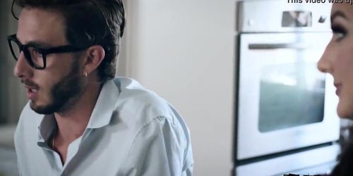 Hot office girl Eliza Ibarra confronts her envious co worker Lucas Frost and ended up fucking with his rough meaty dick. (Elisabeth Dime, JB, Frost)