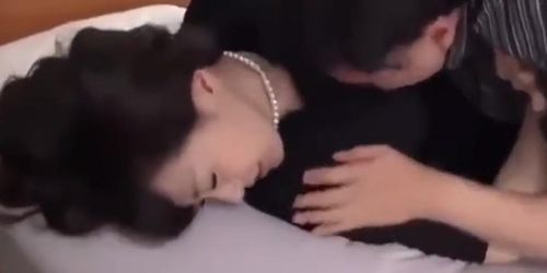 Asian Japanese MILF are blackmailed for a cell phone