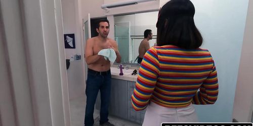 Sexy Pranksters Gone Wild with Hunk Neighbor (Delilah Day, Donnie Rock, Sera Ryder, Violet Starr)