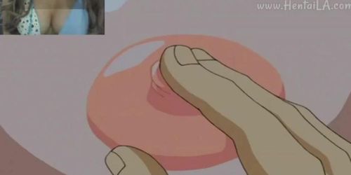 Lucky guy fuck a big boobs girl Hentai.