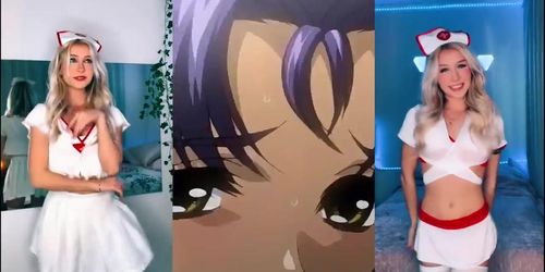 Pornstars vs Hentai PMV: Nurses Edition