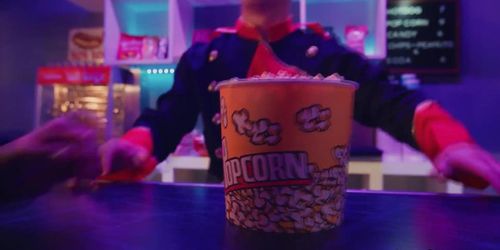 Two teens caught by older couple having sex in cinema (Athena Faris, Dick Chibbles, Ricky Spanish, Syren De Mer, Syren Demer)