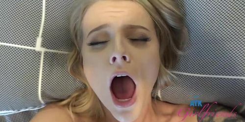 ATK Girlfriends - You take a drive with Paris, then she rides you! (Paris White)