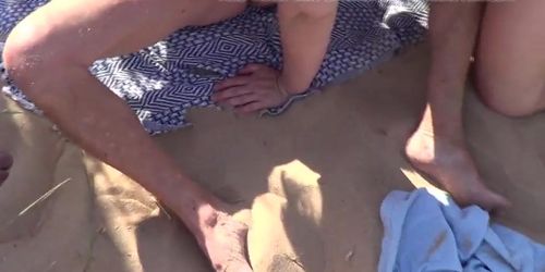 Wife at beach