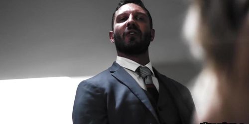 Husband joins wife Ella Reese and investigator as they fucking (Quinton James, Robby Echo)