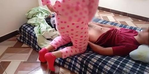 Stepsister Touches My Penis While I Take A Nap And Jerk Off My Big Cock: My Little Sister Takes Off Her Clothes And Rides On My (Zena Little)
