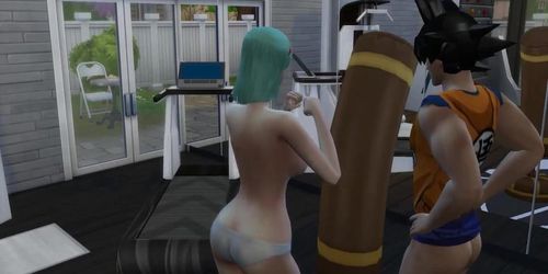 Dragon Ball Porn Epi 49 Vegeta tiene una pesadilla Goku se Folla a Su Esposa Bulma Delante de el Netorare Hentai