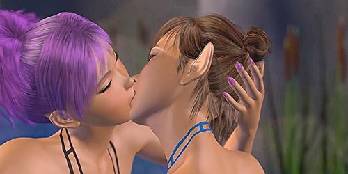 Sexy 3D Kiss