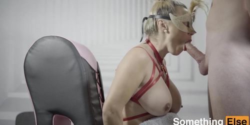 Pulsating Oral Creampie - No Hands - Throbbing Cum In Mouth - Big Boobs Milf