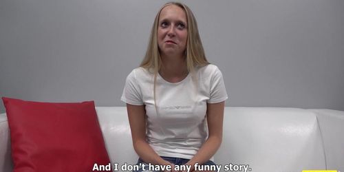 Faithful princess bent over and let him to screw her after interivew (Stepanka, troubles coming)