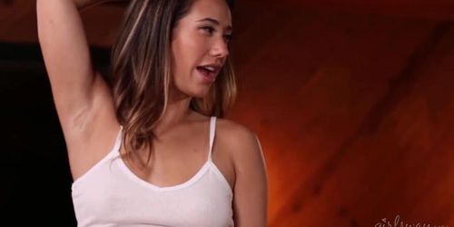 I want to be a stripper! # AJ Applegate and Eva Lovia (A J Applegate, A.J. Applegate, Kaylee Evans, Uma Zex)