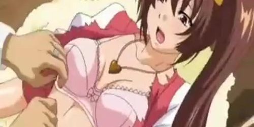 Chut Boobs Masaj - Anime girl enjoying breasts massage - Tnaflix.com