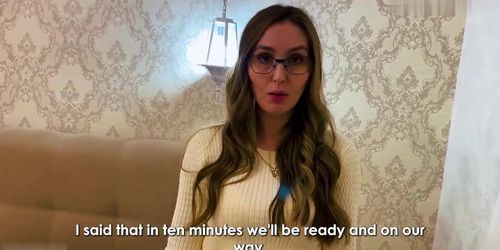 Pov - Russian Mother Help Sons Accidental Viagra Erection With Taboo Fucking