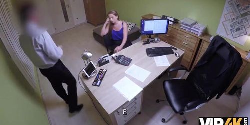 VIP4K. Bad agent fucks good student Nata Lee and approves her documents (Chrissy Curves, Sara Perfecto)