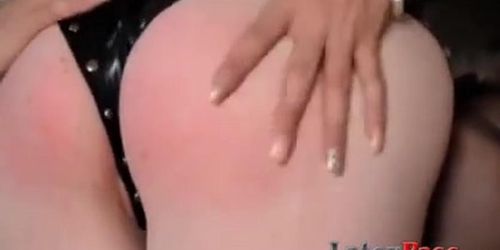 Blonde girl hard stuffing costumed Carly Rae with huge dildo (Carly Rae Summers, Victoria Summers)