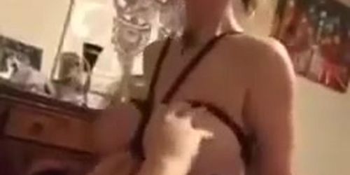 Bound big tits