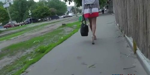Fabulous no panty upskirt movie episode