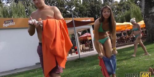 Hunt4K Cuck For Cash Permits Rich Stranger To Assfuck His Girlfriend In Park (Susan Ayn)