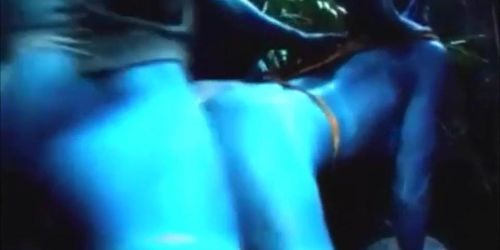 Na'vi Orgy (Chanel Preston, Chris Johnson, Dale DaBone, Juelz Ventura, Lexington Steele, Misty Stone)