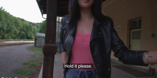 Hot Public Agent Crying Video - Public Agent Hot Girl Fucks For Cash At Train Station (Mia Trejsi) -  Tnaflix.com