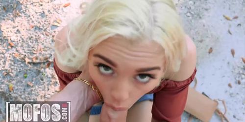 Mofos - Anastasia Knight Rides Tony Rubino'S Dick Outdoors Before Taking A Mouthful Of His Cum