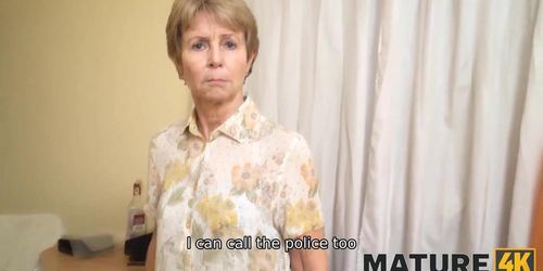 MATURE4K. Mature doesnt want to die on dissatisfaction and gets penetrated