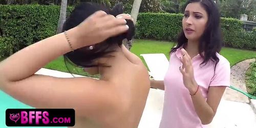 Sorority Sisters Destroy The New Girl And Stick Huge Dildo In Her Tight Pussy (Ada Sanchez, Gia Paige, Jade Jantzen, Marsha May)