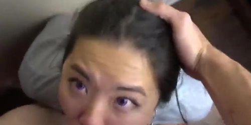 Very beautiful eyes, Asian girl gets mouth fucked (Beauty Dior, beautiful_girls beautiful_girls)