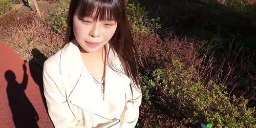 Cute girl from Japan wants to enjoy an afternoon of fucking in hotel for 1st time JAV experience