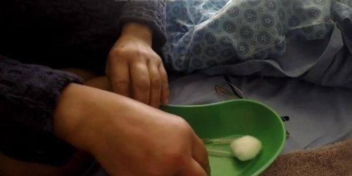 Alprostadil penis injection by wife & Cum